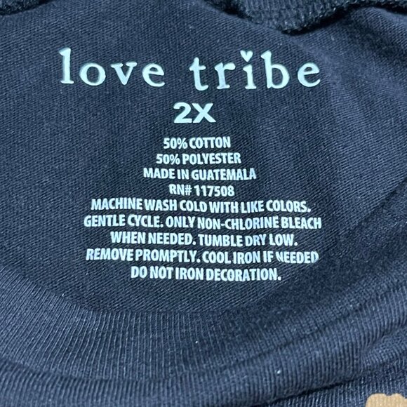 Love Tribe Womens Trendy Plus Size Radiant-Graphic T-Shirt, New - Picture 6 of 9